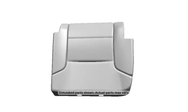 23242074 - Body: Seat Back Cover for Chevrolet: Silverado 1500, Silverado 2500 HD, Silverado 3500 HD | GMC: Sierra 1500, Sierra 2500 HD, Sierra 3500 HD Image