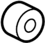 908704J500 - Body: Trunk Lid Damper for Infiniti Image