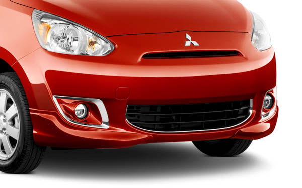 Bumper Garnish, Front, Chrome - Mitsubishi (MZ330456)