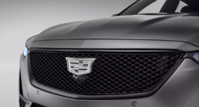 84670237 - Exterior: Cadillac Crest Emblems - Monochrome Finish for Cadillac: CT5 Image