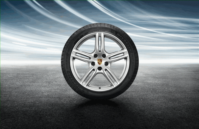 971044660B - Wheels: 20-Inch Panamera Turbo Summer Wheel-And-Tire for Porsche: Panamera Image