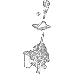 BV6Z7210DA - Automatic Transmission: Automatic Transmission Shift Lever for Ford: Focus Image