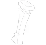 16697009418N84 - Body: Headrest Guide for Mercedes-Benz Image