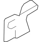 FL7Z7831004BB - Body: Front Trim for Lincoln: Navigator Image