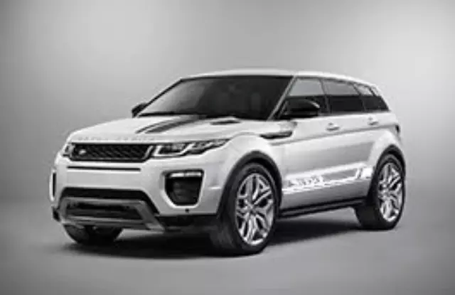 VPLVB0169NER - Exterior: Vehicle Decals, Urban, Left Side, White for Land Rover: Range Rover Evoque Image