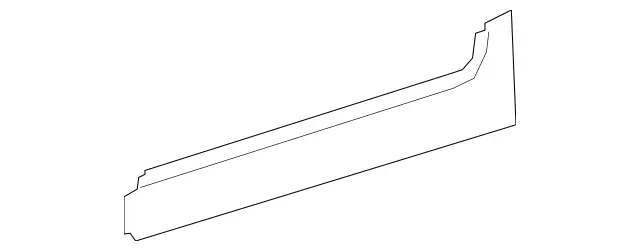 90669237027J69 - Body: Lower Trim for Mercedes-Benz: Sprinter 2500, Sprinter 3500 Image image