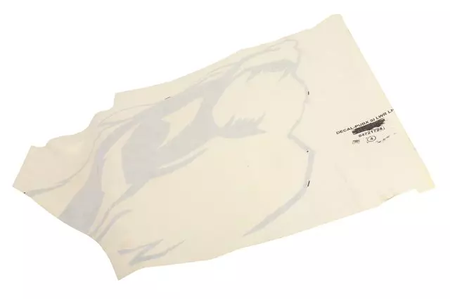 84721724 - : Silver Driver Side Pickup Box Side Lower Decal for GM Image
