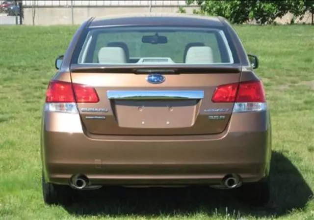 J1210AJ017 - : Chrome Trunk Trim - Back-Up Camera - W/Rear for Subaru Image