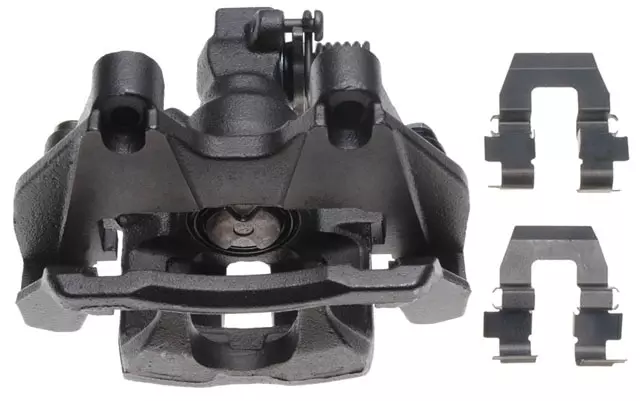 19141875 - : Rear Driver Side Disc Brake Caliper Assembly (Friction Ready Non-Coated), Remanufactured for GM Image