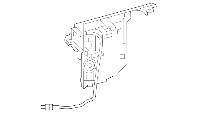 2059057501 - Front Doors: Antenna for Mercedes-Benz: 180b, C350e, C400, C450 AMG, C63 AMG, E300, E350, E43 AMG, E53 AMG, E63 AMG S, EQB 250+, EQB 300, EQB 350, GLA250, GLA35 AMG, GLA45 AMG, GLB250, GLB35 AMG, GLE350, GLE450, GLE450e, GLE53 AMG, GLE580, GLE63 AMG S, GLS450, GLS580, GLS63 AMG, Maybach GLS600 Image image
