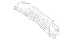 4475050030 - Cooling System: Upper Duct for Mercedes-Benz Image