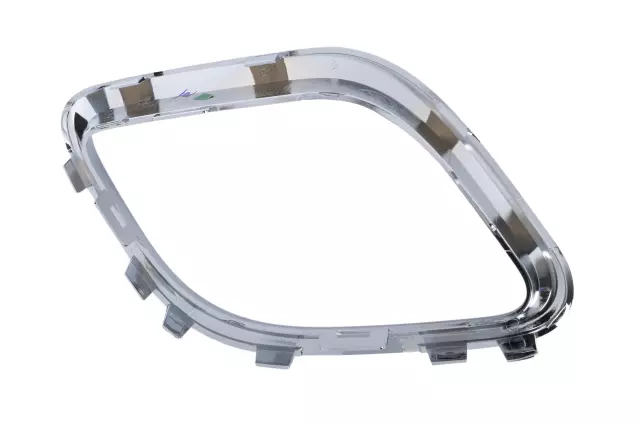 Exterior Bright Chrome Front Driver Side Fog Lamp Bezel Insert - GM (84925150)