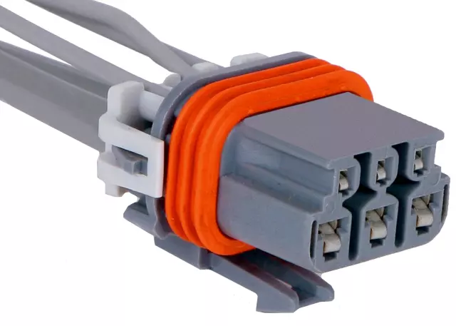 15306063 - : 6-Way Female Black Multi-Purpose Pigtail for Cadillac: Escalade, Escalade ESV, Escalade EXT | Chevrolet: Avalanche 1500, Avalanche 2500, Silverado 1500, Silverado 1500 Classic, Silverado 1500 HD, Silverado 1500 HD Classic, Silverado 2500, Silverado 2500 HD, Silverado 2500 HD Classic, Silverado 3500, Silverado 3500 Classic, Silverado 3500 HD, Suburban 1500, Suburban 2500, Tahoe | GMC: Sierra 1500, Sierra 1500 Classic, Sierra 1500 HD, Sierra 1500 HD Classic, Sierra 2500, Sierra 2500 HD, Sierra 2500 HD Classic, Sierra 3500, Sierra 3500 Classic, Sierra 3500 HD, Yukon, Yukon XL 1500, Yukon XL 2500 Image