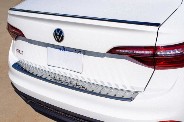 17A061195CKS6 - : Bumperdillo Protection Plate - Chrome for Volkswagen: Jetta Image