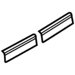 DR3Z6320001CA - Body: Stripe Kit for Ford: Mustang Image