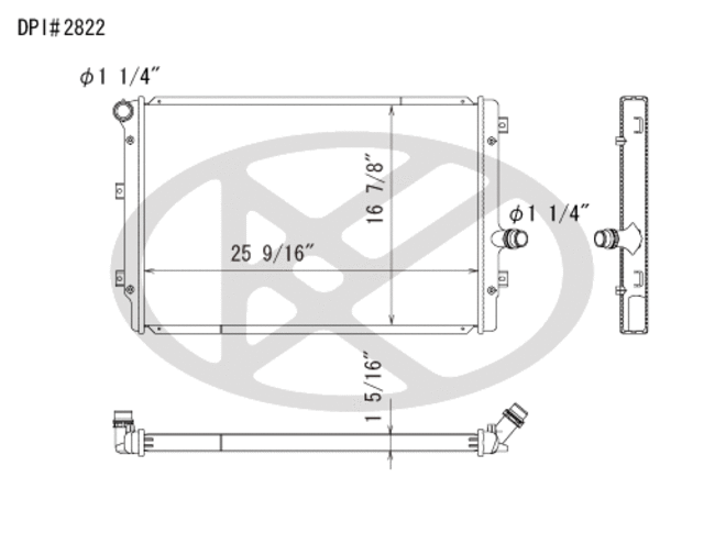 A2822 - : Koyorad Radiator for Koyo Image
