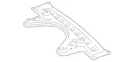 2114630186 - Steering: Threaded Plate for Mercedes-Benz Image