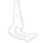 2468310200 - : Air Duct for Mercedes-Benz Image