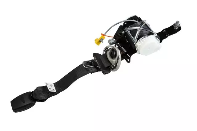 19259199 - : Ebony Driver Seat Belt with Retractor and Pre-Tensioner for GM Image