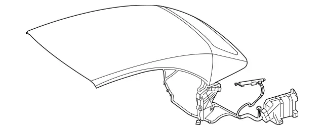 2387701700 - Soft Top: Soft Top for Mercedes-Benz: C43 AMG, C63 AMG, C63 AMG S, E400, E450, E53 AMG Image image