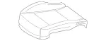 44791000019D88 - Body: Cushion Cover for Mercedes-Benz Image