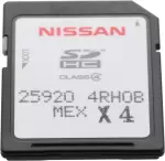 259204RH0B - : Sd Card: Map for Nissan Image