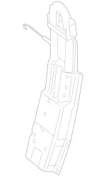 2078600532 - Rear Seat Bench: Roll Bar for Mercedes-Benz Image