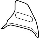 876435DA0A - Body: Upper Support for Infiniti Image