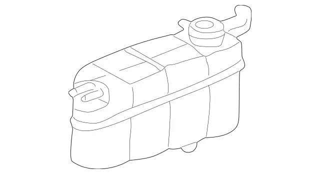 2205000149 - Cooling System: Reservoir for Mercedes-Benz Image