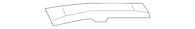 2057504200 - Trim and Lining: Roof Flap for Mercedes-Benz: C350e, C400, C450 AMG, C63 AMG Image image