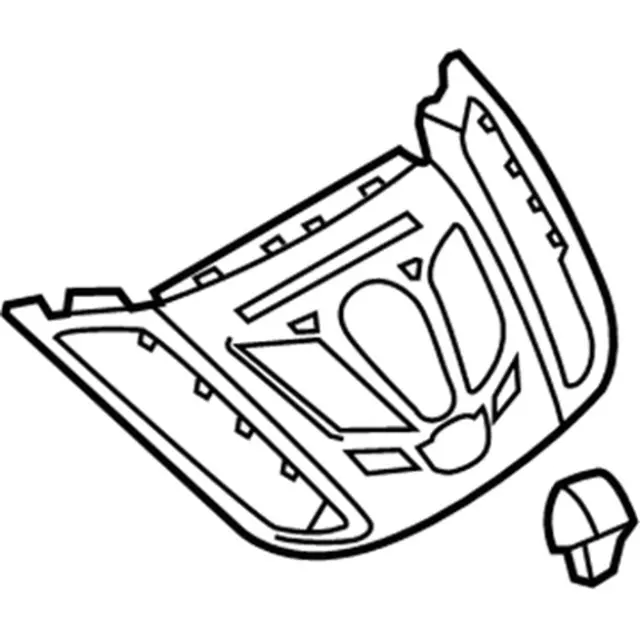 GJ5Z18842AB - Body: Center Panel for Ford: Escape Image