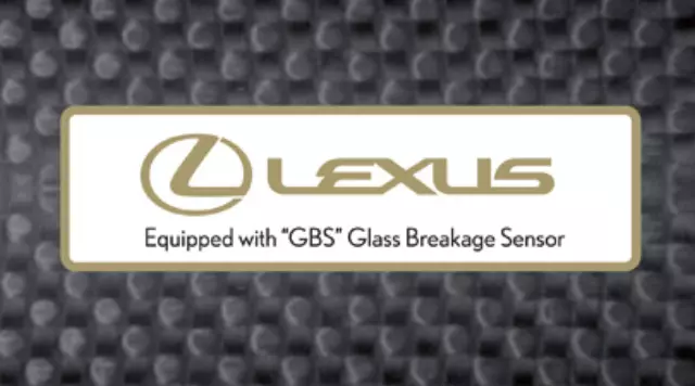 Vip Security System - Glass Breakage Sensor - Lexus (PT398-24100)