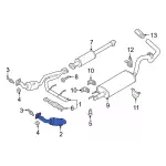 ML3Z5E212H - : Catalytic Converter for Ford Image