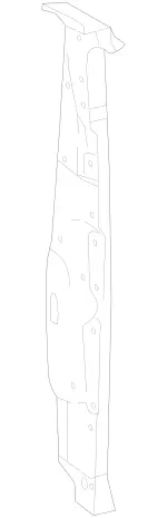 4476210100 - : Tail Lamp Panel for Mercedes-Benz Image