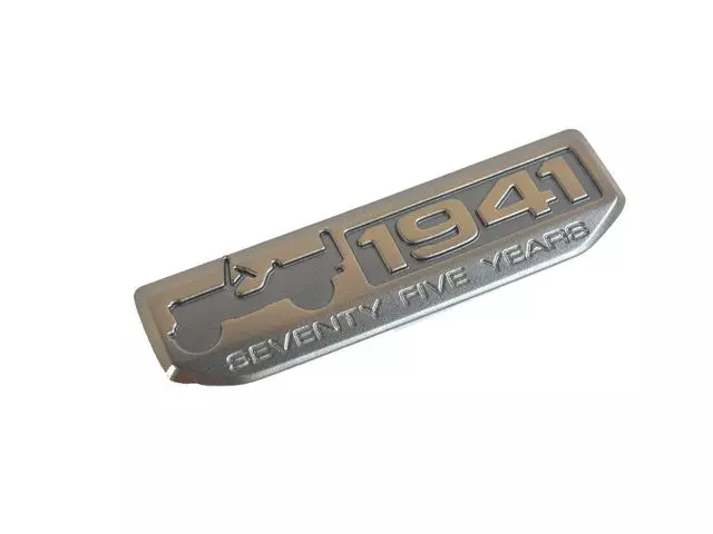 68293958AA - Exterior Ornamentation: Front Door Nameplate, Left for Jeep: Renegade Image