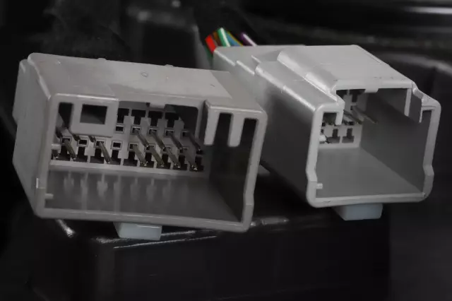 Black Front Passenger Side Door Trim Assembly - GM (84586708)