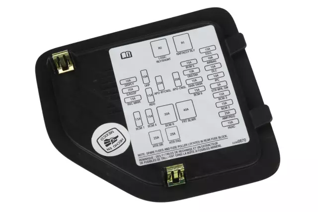 22960868 - Body: Access Cover for Cadillac: SRX Image