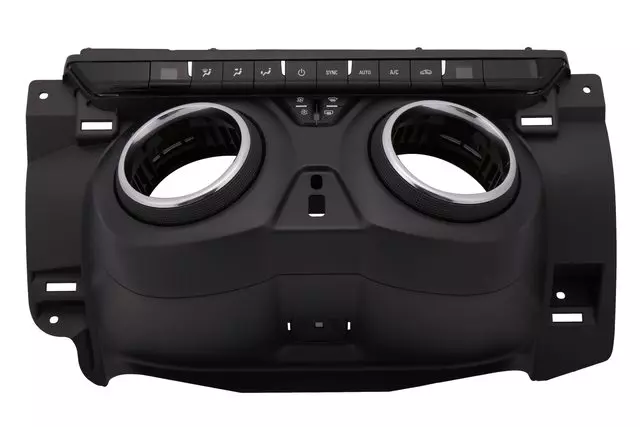 Silver Heater and Air Conditioning User Interface Control - GM (84769060)