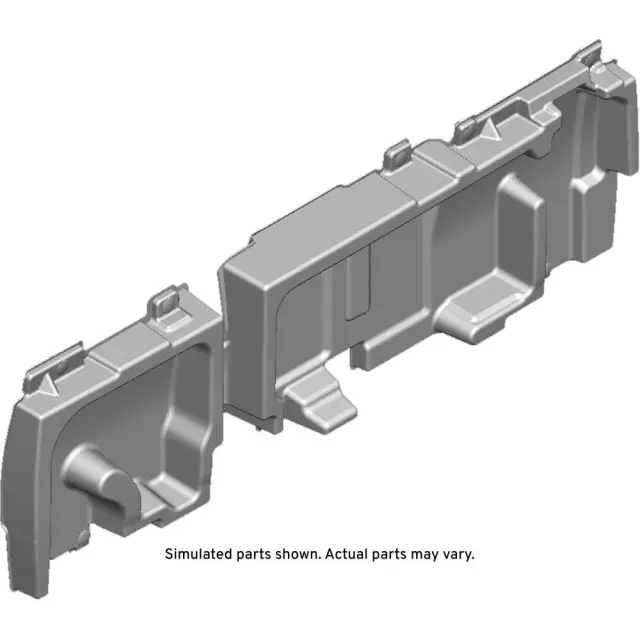 84727213 - Body: Insulator Pad for Chevrolet: Silverado 1500, Silverado 1500 LTD, Silverado 2500 HD, Silverado 3500 HD | GMC: Sierra 1500, Sierra 2500 HD, Sierra 3500 HD Image image