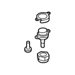 KK3Z3050B - : Lower Ball Joint for Ford: E-Transit, Transit-150, Transit-250, Transit-350, Transit-350 HD Image