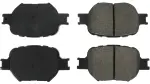 10508170 - : Posi Quiet Ceramic Brake Pads with Shims and Hardware for Centric Parts Image
