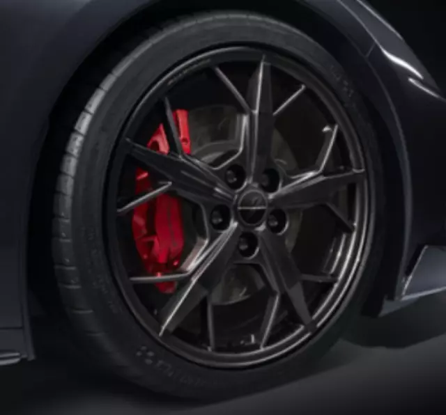 23417380 - : 19 Wheels, Front, Black Aluminum for GM Image