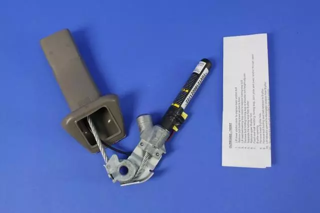 WP141L5AD - Interior Trim: Front Inner Seat Belt, Right for Chrysler: Town &amp; Country, Voyager | Dodge: Caravan, Grand Caravan Image