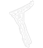 2058800630 - : Bumper Lateral Support for Mercedes-Benz Image