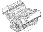 6L2Z6006AARM - Engine: Engine for Ford: Explorer | Mercury: Mountaineer Image
