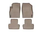 4552712 - : Tan FloorLiner™ DigitalFit®, Front &amp; 2nd Row for WeatherTech Image
