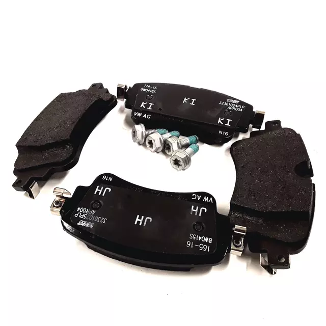 8W0698451P - Brakes: Brake Pads Rear for Audi: A4, A4 Quattro, A5 Quattro, A5 Sportback, RS5, RS5 Sportback, S4, S5, S5 Sportback, SQ5 Image