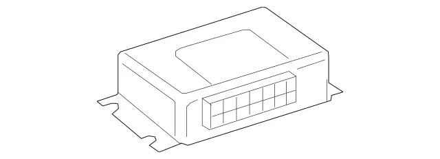166900201664 - Electrical Equipment and Instruments: Control Unit for Mercedes-Benz: GL350, GL450, GL550, GL63 AMG, GLE300d, GLE350, GLE63 AMG, GLS350d, GLS550, ML250, ML350, ML550, ML63 AMG Image image