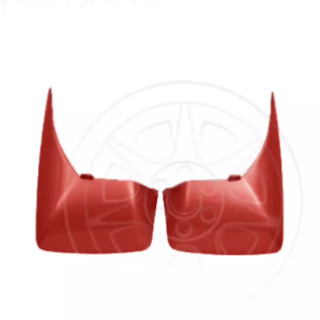 19212769 - Exterior: Splash Guards - Molded - Front - Victory Red for Chevrolet: Silverado 1500, Silverado 1500 Classic, Silverado 1500 HD Classic, Silverado 2500 HD, Silverado 2500 HD Classic, Silverado 3500 Classic, Silverado 3500 HD Image