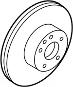 D3206JK60CNW - Brakes: Value Advantageâ„¢ ROTOR-DISC BRAKE,REAR for Infiniti Image